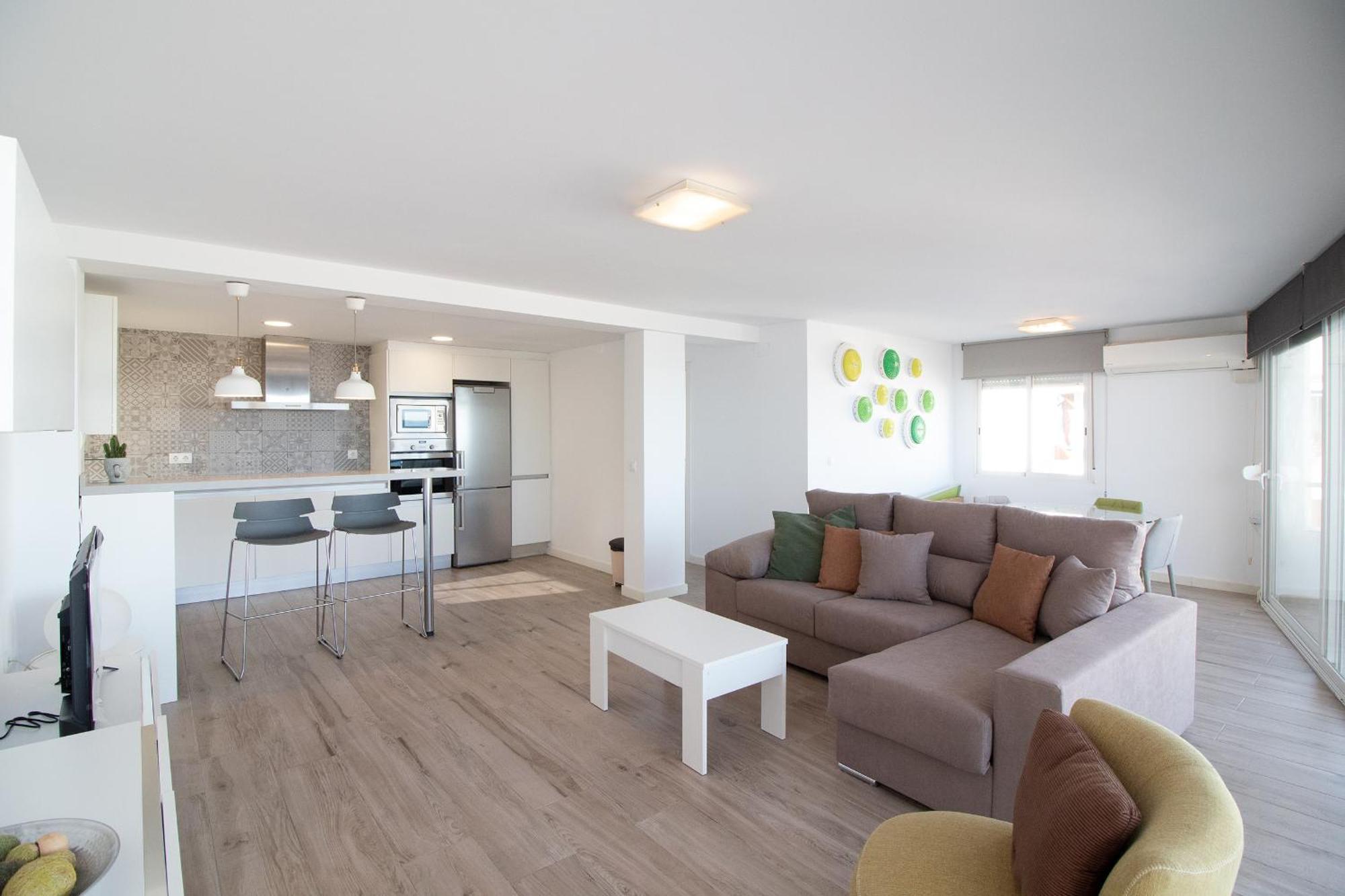 Global Properties, Apartamento Con Terraza E Increibles Vistas Al Mar Puerto de Sagunto Exterior photo