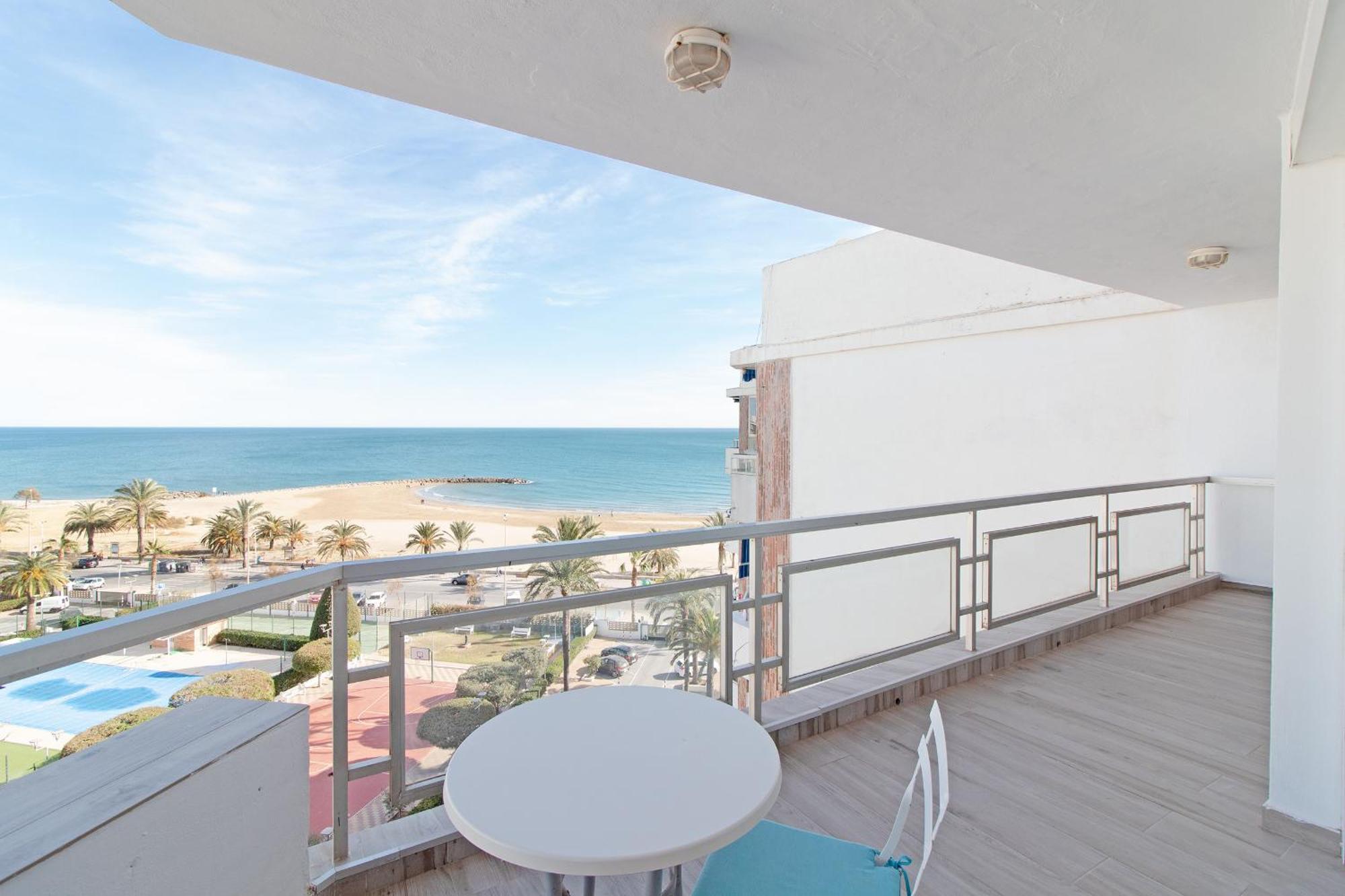 Global Properties, Apartamento Con Terraza E Increibles Vistas Al Mar Puerto de Sagunto Exterior photo
